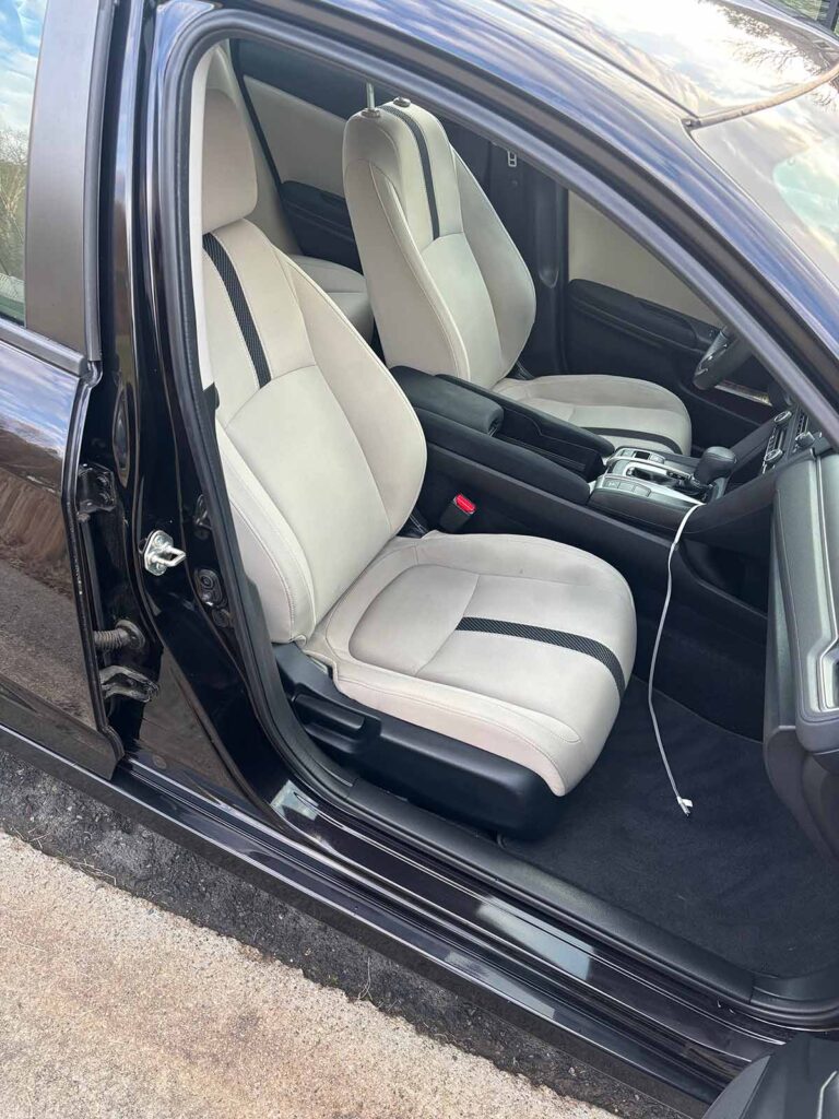 An interior detailing done by Charlotte's Mobile Detailing in the Waxhaw, NC area.