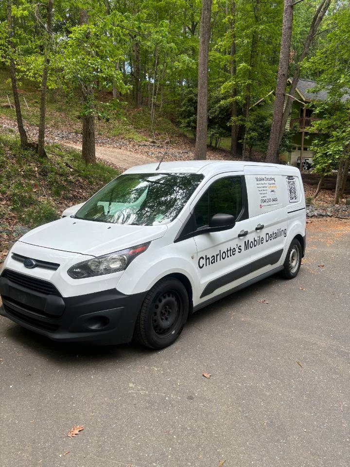 The Charlotte's Mobile Detailing truck.