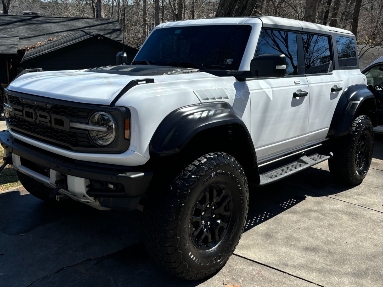 A Ford truck with a fresh full detail job done by Charlotte's Mobile Detailing.